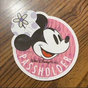 Disney Food and wine Minnie Passholder Magnet